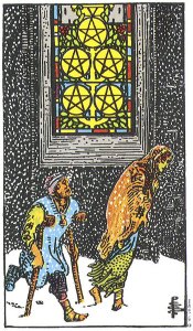 5 of pentacles