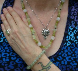 My Prehnite Jewelry, Amythyst Raine