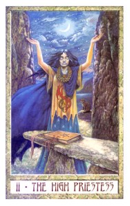 Druid Craft Tarot-The High Priestess